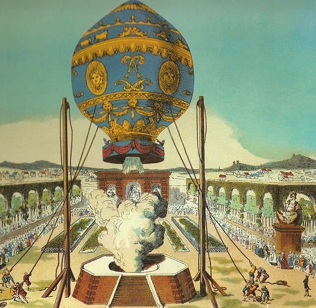 해시 게임 바카라 해시 게임 바카라의 열기구 (출처: Claude Louis Desrais, 1783, Public domain, via Wikimedia Commons)