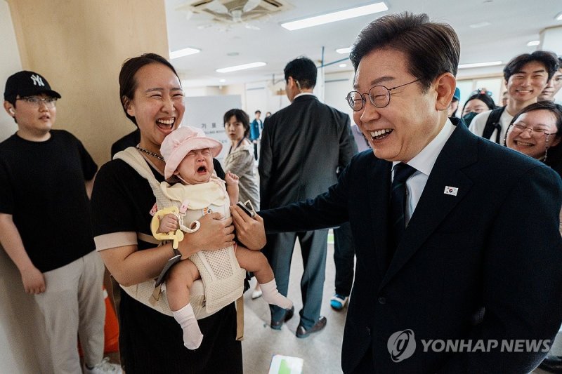 5월 29일 사전투표 마친 이재명 대통령 (출처=연합뉴스)