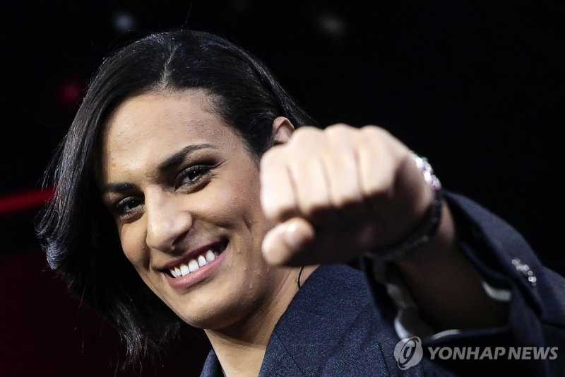 복싱 성별 논란의 중심에 선 이마네 칼리프 (출처=연합뉴스)