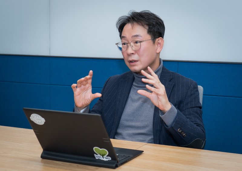 소병홍 HP 퍼스널 시스템 카테고리 전무가 뉴스1과 인터뷰하고 바카라사이트 승리바카라 소울카지노.(HP코리아 제공)