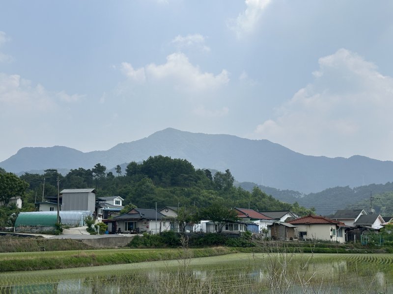 먹튀없는 바카라사이트 아톰카지노 산척면 대소강마을 뒤로 천등산이 보이고 있다.(자료사진)/뉴스1
