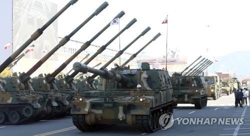 창원 현대로템 폴란드 수출 K-2 전차 출고식 (출처=연합뉴스)