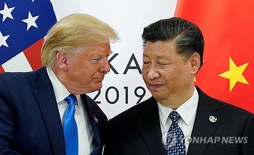 트럼프 대통령과 시진핑 주석 (출처=연합뉴스)