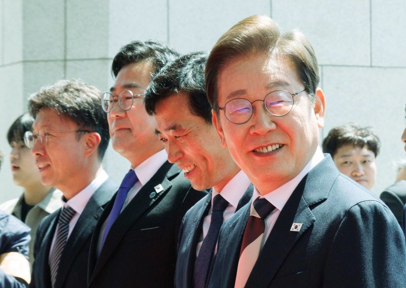 이재명 대통령이 4일 오전 서울 여의도 국회에서 열린 제21대 대통령 취임선서에 참석하고 있다. 2025.6.4/뉴스1 ⓒ News1 국회사진기자단