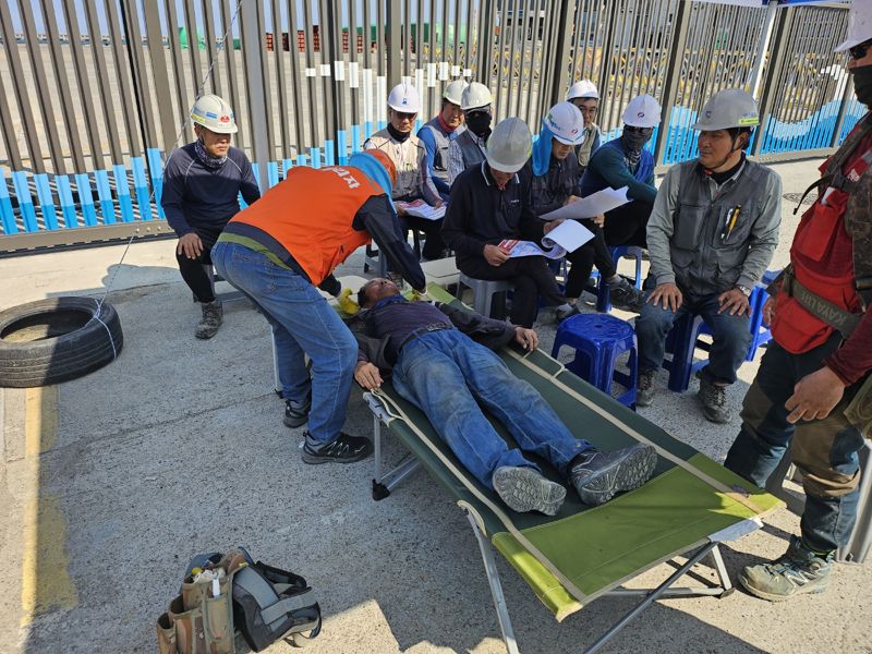 "더위 시작됐다" 울산항만공사, 온열 질환자 발생 대응 능력 강화