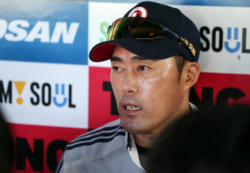 조성환 두산 베어스 감독대행. /뉴스1 DB ⓒ News1 김진환 기자