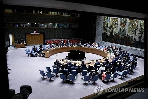 유엔 안보리 가자 휴전결의안 논의 (출처=연합뉴스)