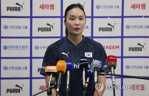 2022 항저우 아시안게임에 국가대표로 출전한 표승주 (출처=연합뉴스)