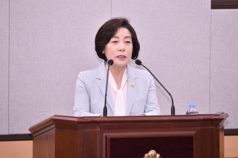 진명숙 전남 여수시의원.(여수시의회 제공. 재판매 및 DB 금지)