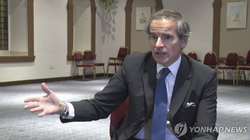 라파엘 그로시 IAEA 사무총장 (출처=연합뉴스)