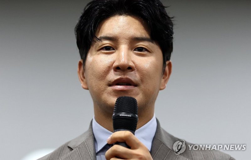 발언하는 박주호 해설위원 (출처=연합뉴스)