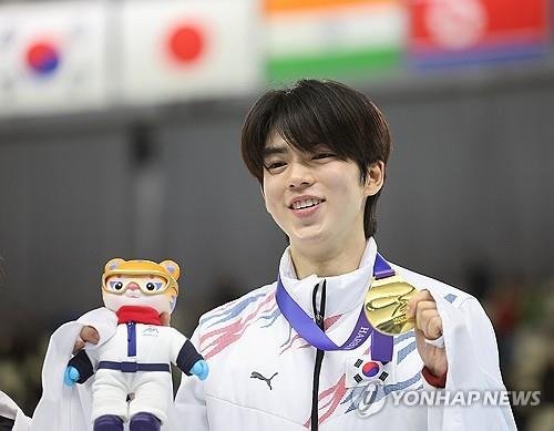 2025 하얼빈 동계아시안게임 남자 피겨 금메달 딴 차준환 (출처=연합뉴스)