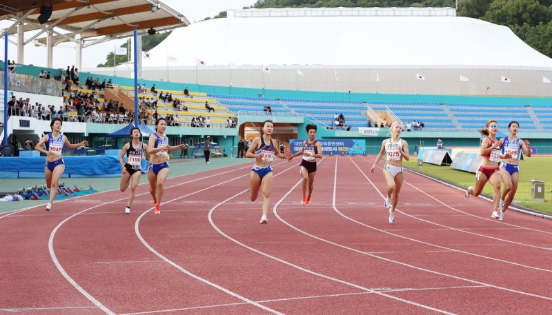 이은빈, KBS배 여자 100ｍ 우승 (출처=연합뉴스)