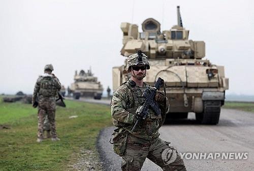 시리아 주둔한 연합군 병사 (출처=연합뉴스)