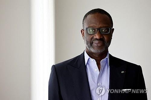 티잔 티엄 코트디부아르민주당 대표 (출처=연합뉴스)
