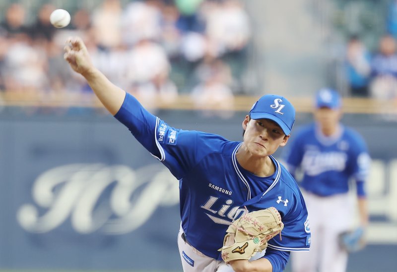 삼성 라이온즈 투수 이호성. / 뉴스1 DB ⓒ News1 김민지 기자