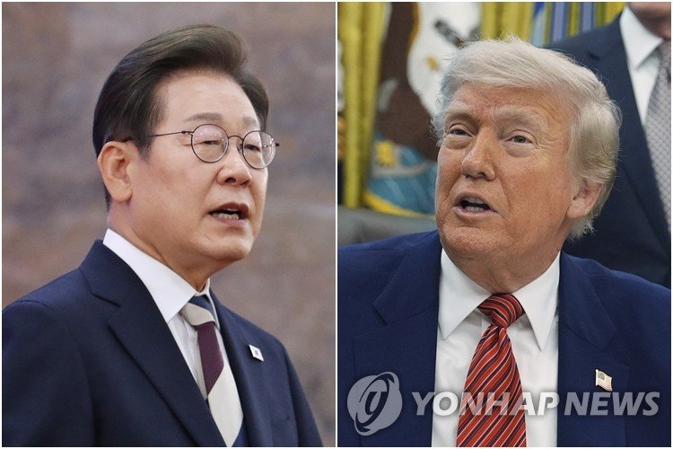 이재명 대통령(왼쪽)-트럼프 미국 대통령 (출처=연합뉴스)