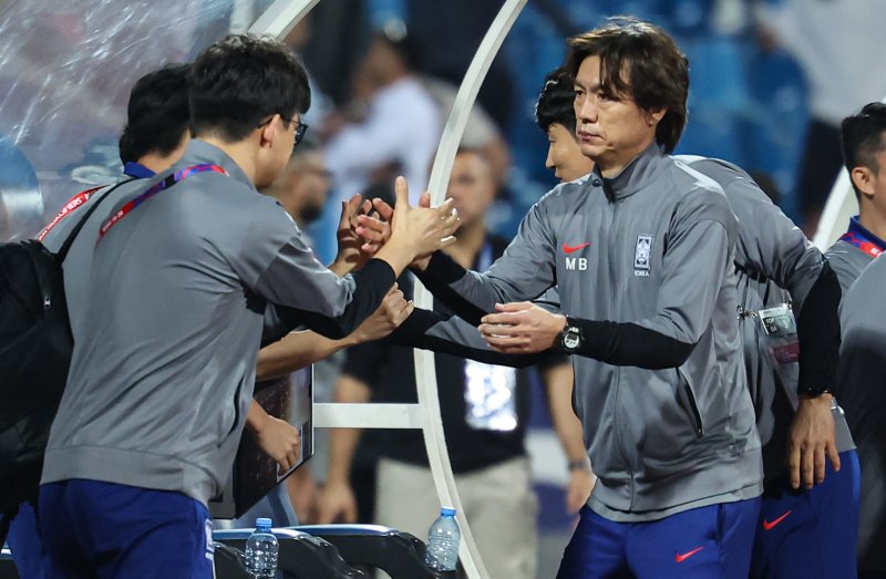 홍명보 대한민국 축구대표팀 감독./뉴스1 ⓒ News1 김도우 기자