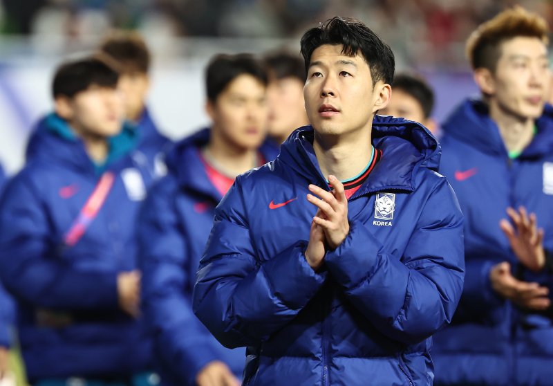 축구대표팀 손흥민. /뉴스1 ⓒ News1 김도우 기자