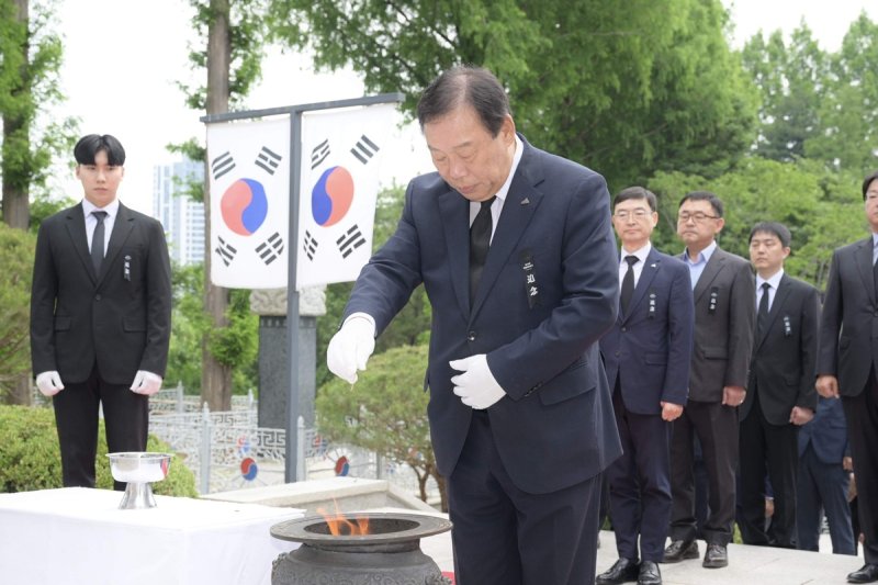 세종시 현충일 추념식 (출처=연합뉴스)