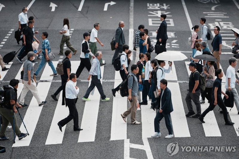 일본 도쿄 시내 풍경 (출처=연합뉴스)