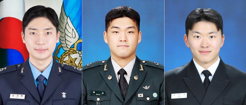 현충일에 3대째 군인의 길 걷는 육·해·공군 장교, 프로야구 시구 등 행사