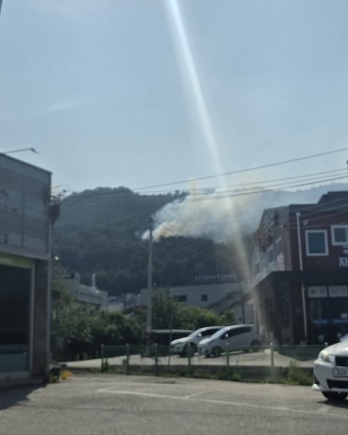 포천 소흘읍 산불 (출처=연합뉴스)