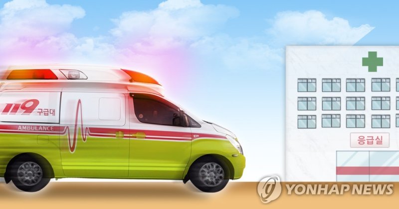 119 구급차·응급환자 병원 이송 (PG) (출처=연합뉴스)