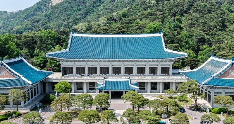 지난 2023년 5월 9일 시민 개방 1년 맞은 서울 종로구 청와대 본관. (뉴스1 DB) 2025.6.5/뉴스1 ⓒ News1 김진환 기자