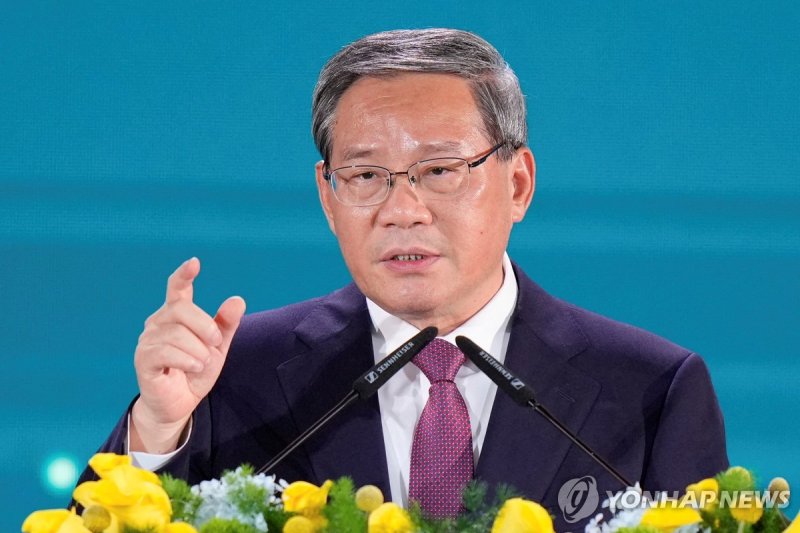리창 중국 총리 (출처=연합뉴스)