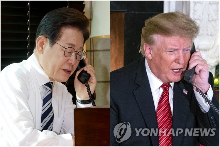 이재명 대통령(왼쪽)-트럼프 미국 대통령 (출처=연합뉴스)