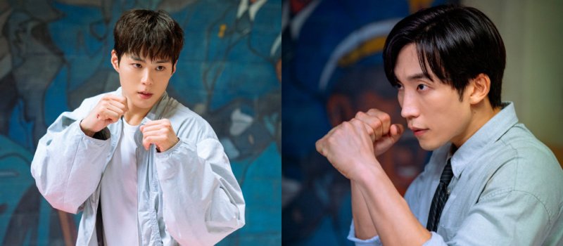 '굿보이' 박보검vs이상이, 주먹쥐고 한판 승부? 팽팽한 신경전