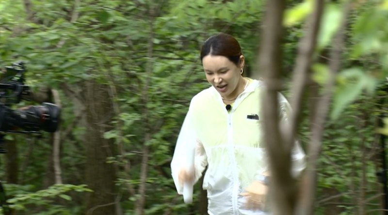 배윤정, 트레일 러닝 도전 "구토 증세…너무 힘들다" 토로