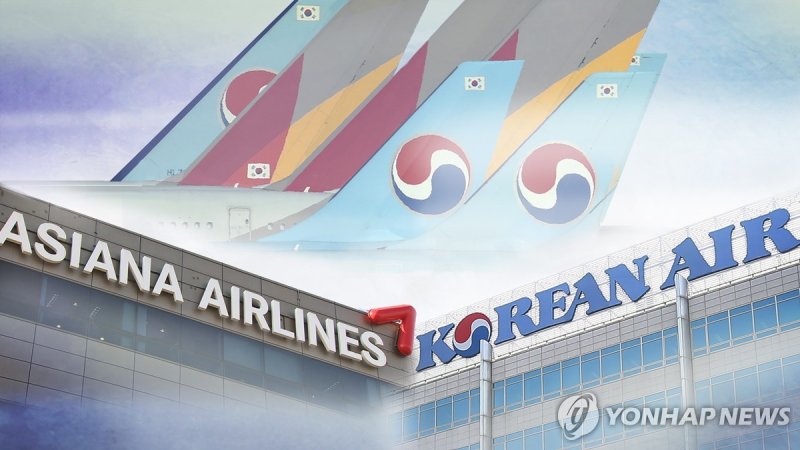 대한항공-아시아나항공 합병 (PG) (출처=연합뉴스)