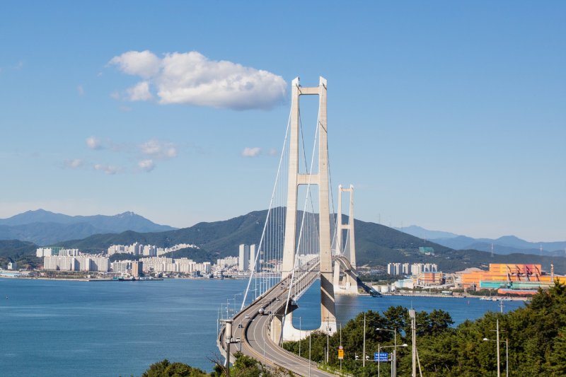 이순신대교 전경. 뉴스1