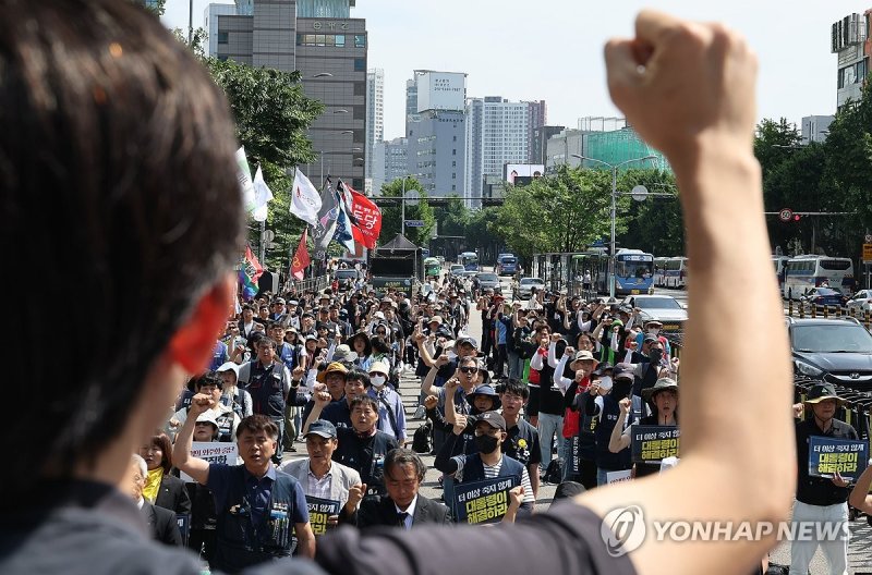 태안화력 노동자 사망사고 추모문화제 (출처=연합뉴스)