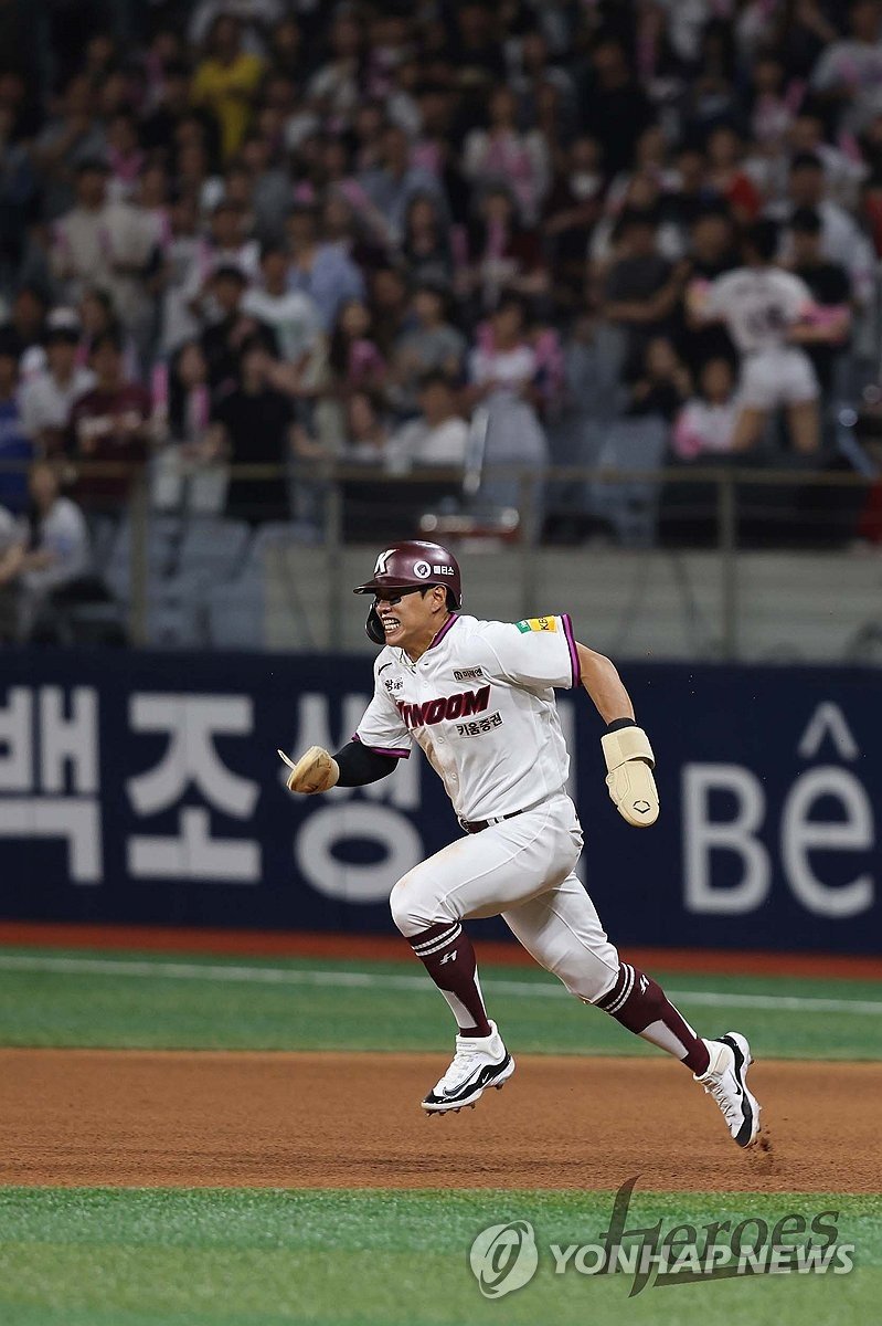 키움 송성문, 29연속 도루 성공…이종범과 최다 기록 타이 (출처=연합뉴스)