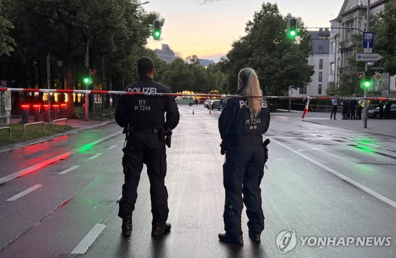 뮌헨 흉기 사건 현장 (출처=연합뉴스)