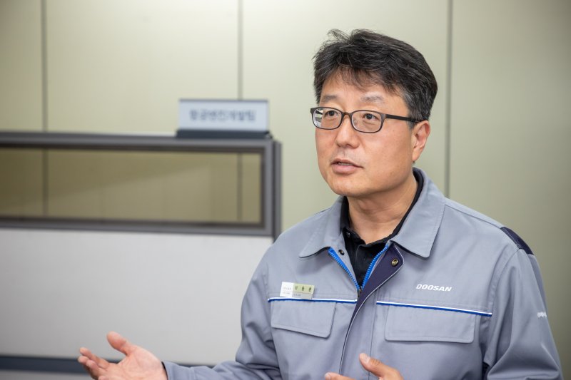 [서울=뉴시스] 이동훈 두산에너빌리티 항공엔진개발팀장. (사진=두산에너빌리티 제공) 2025.6.9. photo@newsis.com