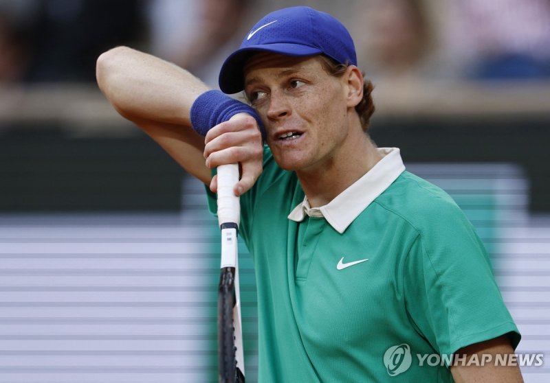 역전패 신네르 (출처=연합뉴스)