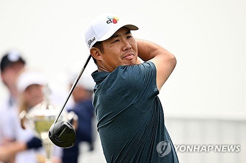 안병훈의 티샷. (출처=연합뉴스)