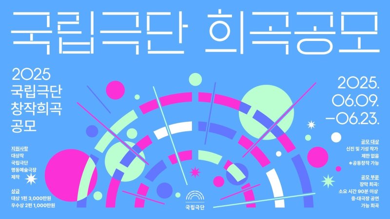 국립극단 창작희곡 현상 공모…총상금 5천만원 (출처=연합뉴스)