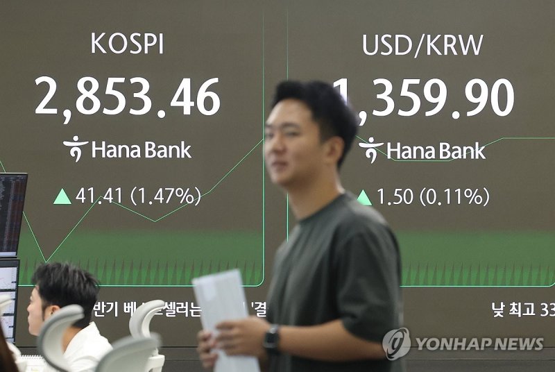 코스피 강세 출발 (출처=연합뉴스)
