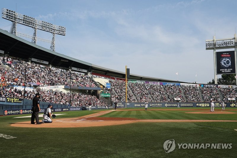오늘도 야구는 만석 (출처=연합뉴스)
