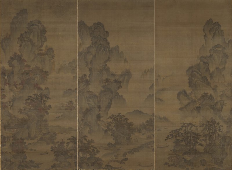 산수도(山水圖) (출처=연합뉴스)