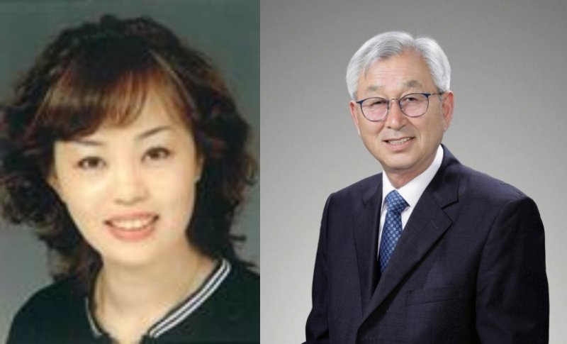 양구군 윤연주 씨(사진 왼쪽)와 심영내 울산강원도민회 회장.(강원도 제공. 재판매 및 DB금지)/뉴스1