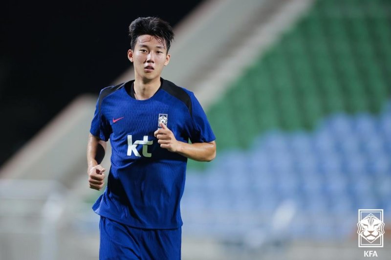 축구대표팀 카지노사이트 바카라사이트수 이한범. (대한축구협회 제공)
