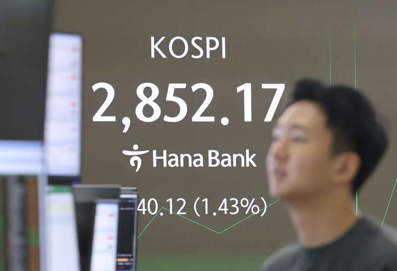 9일 서울 중구 해외 바카라사이트은행 딜링룸 현황판에 해외 바카라사이트 지수가 표시되고 있다. /사진=연합뉴스