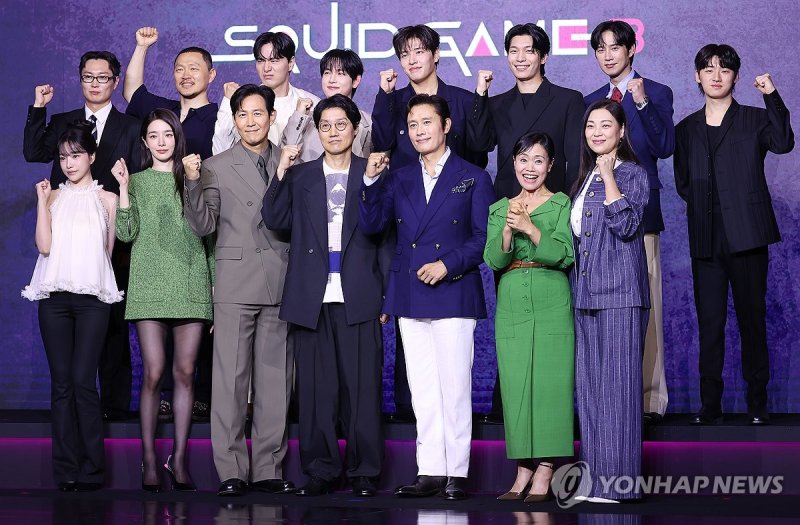넷플릭스 글로벌 흥행작 '오징어 게임3' 주역들 (출처=연합뉴스)