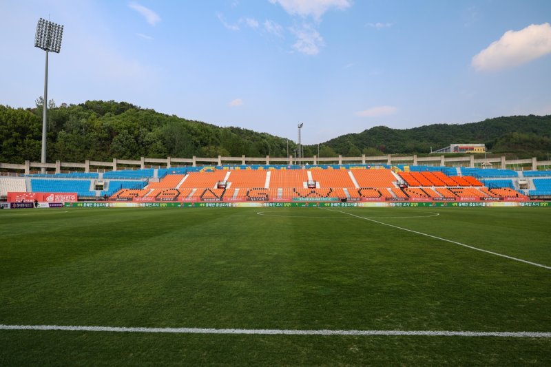 강원FC의 홈 구장인 춘천송암스포츠타운 주경기장. (출처=연합뉴스)